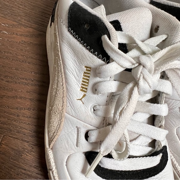 White and Black Puma Sneakers - Picture 13 of 13